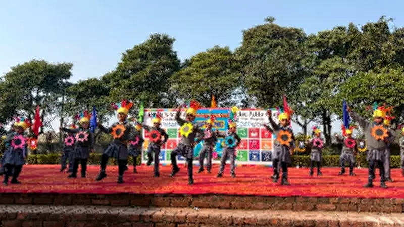 Kamla Nehru Public School Hosts Vibrant Spring Carnival Celebration