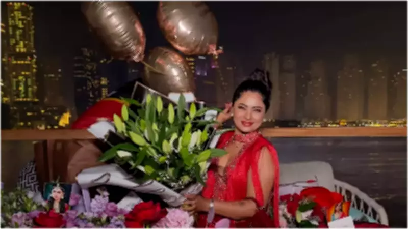 Kannada TV Star Deepika Das Celebrates 30th Birthday with Family and Friends