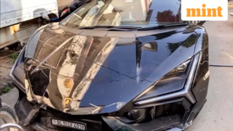 Kanpur Lamborghini Crash: Driver Claims He Was at Wheel, Police Insist on Son's Involvement