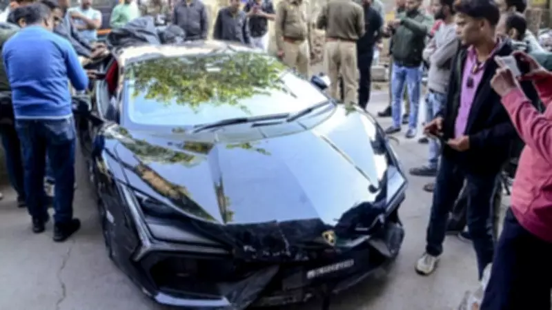 Kanpur Lamborghini Crash: Driver Mohan Claims He Was Driving, Not Shivam