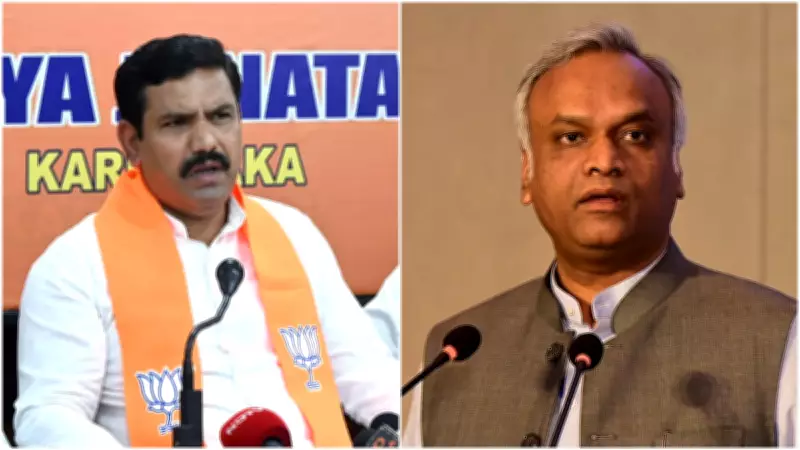 Karnataka BJP Chief Vijayendra Hits Back at Priyank Kharge Over RSS Remarks