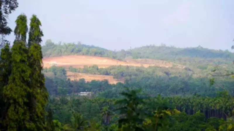Karnataka's Kopparige Gudda Hill Faces Destruction, Threatening Thirthahalli Town