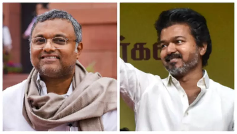 Karti Chidambaram Claims Vijay Will 'Secularly Break Votes' in Tamil Nadu Polls