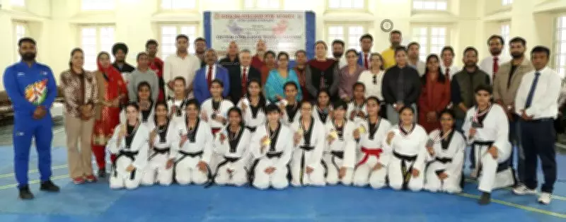 KCW Ludhiana Secures Runner-Up Spot in PU Inter-College Taekwondo Championship