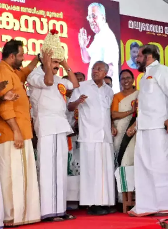 Kerala CM Vijayan Accuses UDF, BJP of Sabarimala Alliance to Halt State's Progress