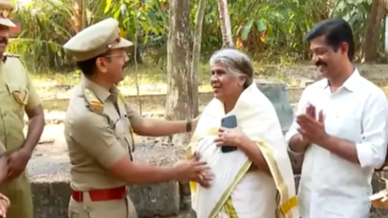 Kerala MVD Honors Elderly Woman for Confronting Traffic Violator