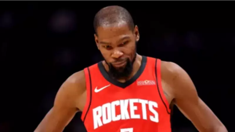Kevin Durant Sidelined for Rockets vs Pacers with Ankle Sprain