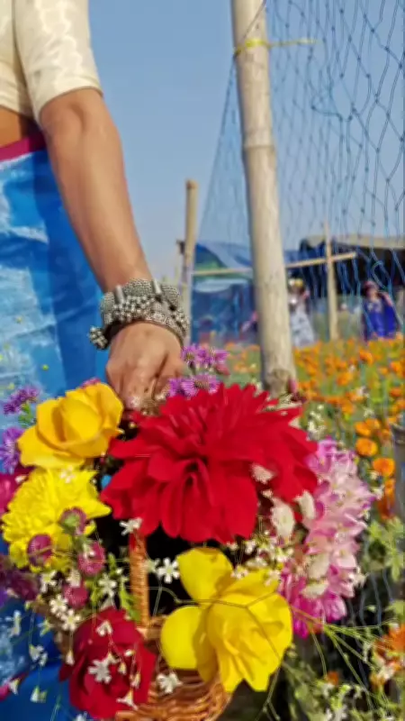 Khirai Transforms into Bengal's Flower Valley with Vibrant Blooms