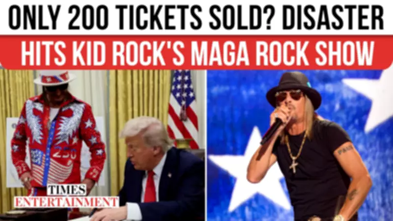 Kid Rock's 'Rock the Country' Festival Faces Collapse Amid Abysmal Ticket Sales