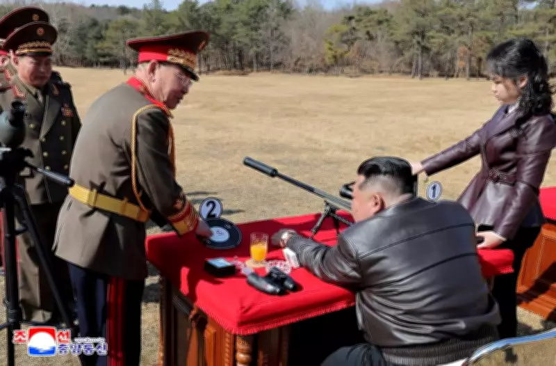 Kim Jong Un Gifts Sniper Rifles to Officials Amid Daughter's Rising Succession Speculation