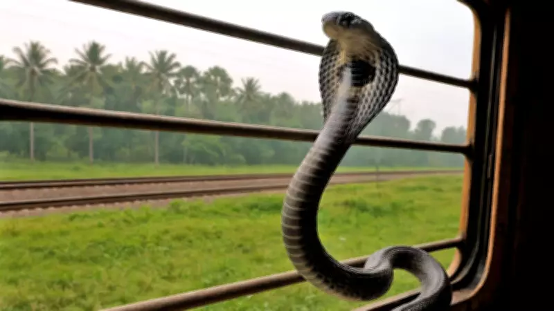 King Cobras Spotted on Indian Trains: Essential Safety Measures for Passengers