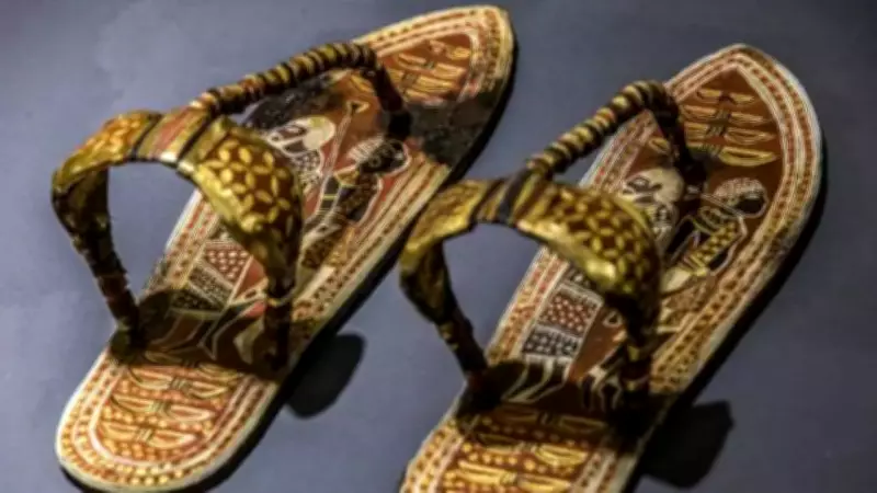King Tut's Sandals Reveal Ancient Power Symbolism: Enemies Underfoot