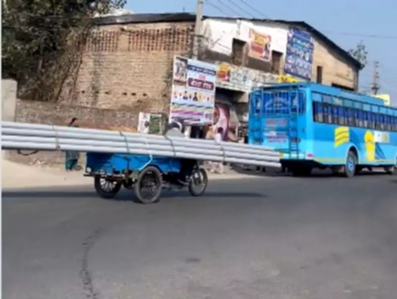 Kiran Bedi Flags Unsafe PVC Pipe Transport in Patiala, Urges Police Action