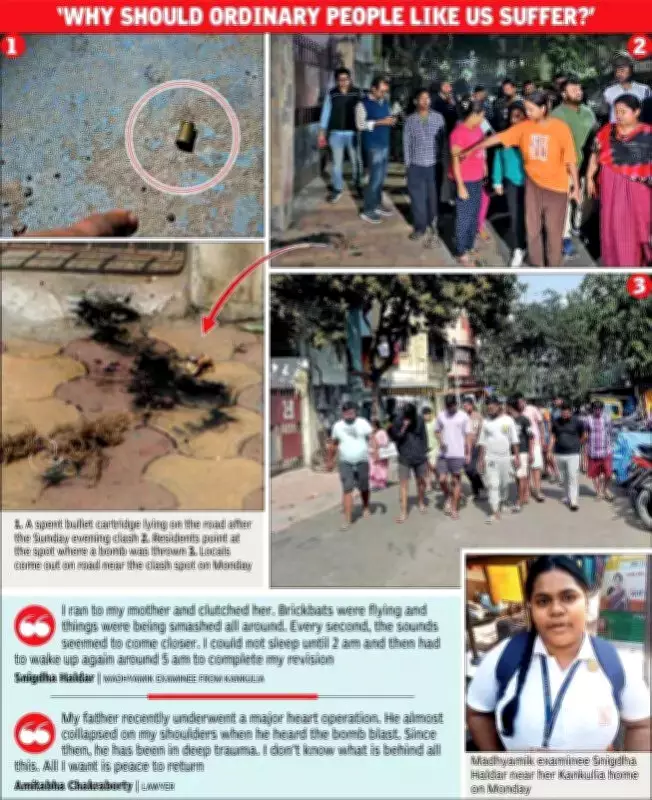 Kolkata Exam Student's Trauma After Gang Violence Near Golpark