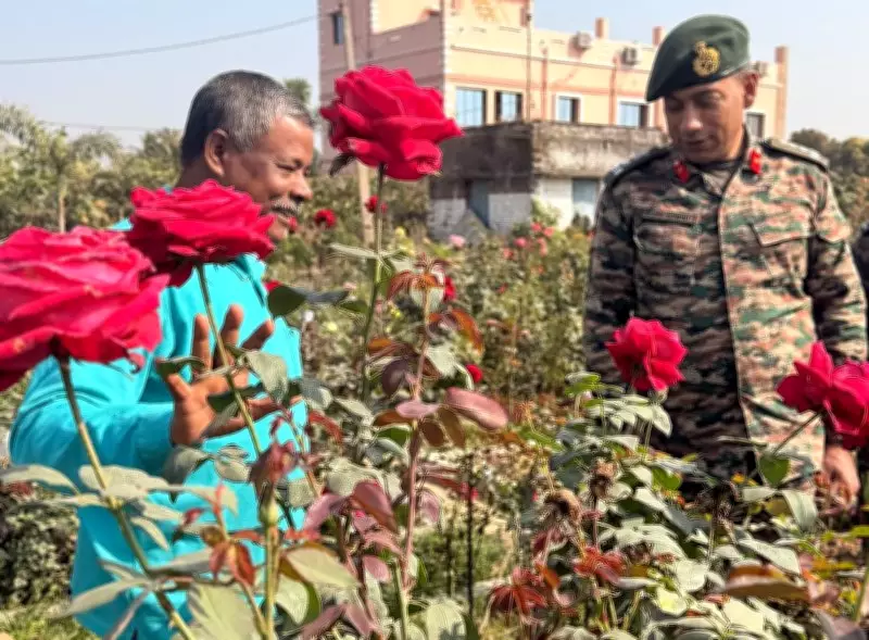 Kolkata Rose Breeder Unveils 'Operation Sindoor' Variety as Tribute to Armed Forces