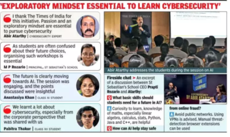 Kolkata Students Learn How AI Transforms Cybersecurity Defense Systems