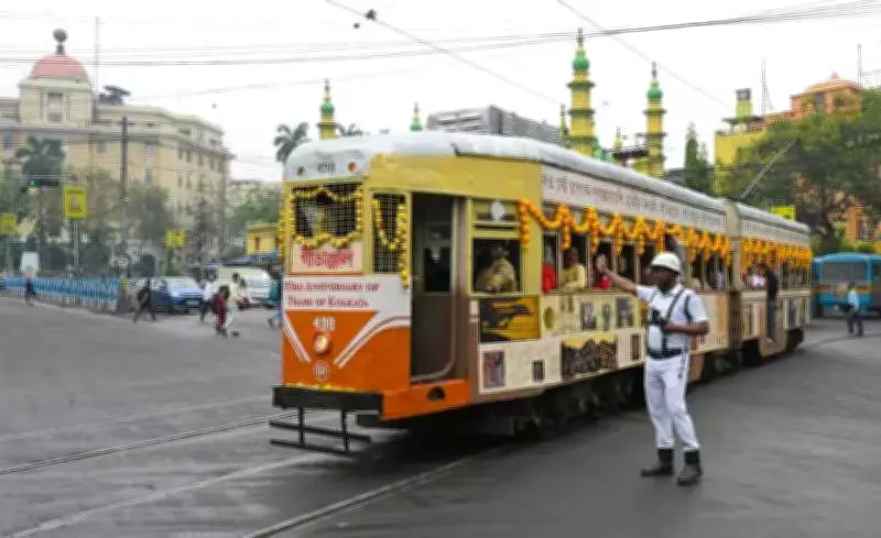 Kolkata Tram Users Demand Route Restoration on 153rd Anniversary