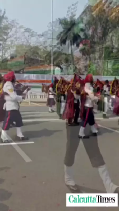 Kolkata's Red Road Prepares Meticulously for Republic Day Parade