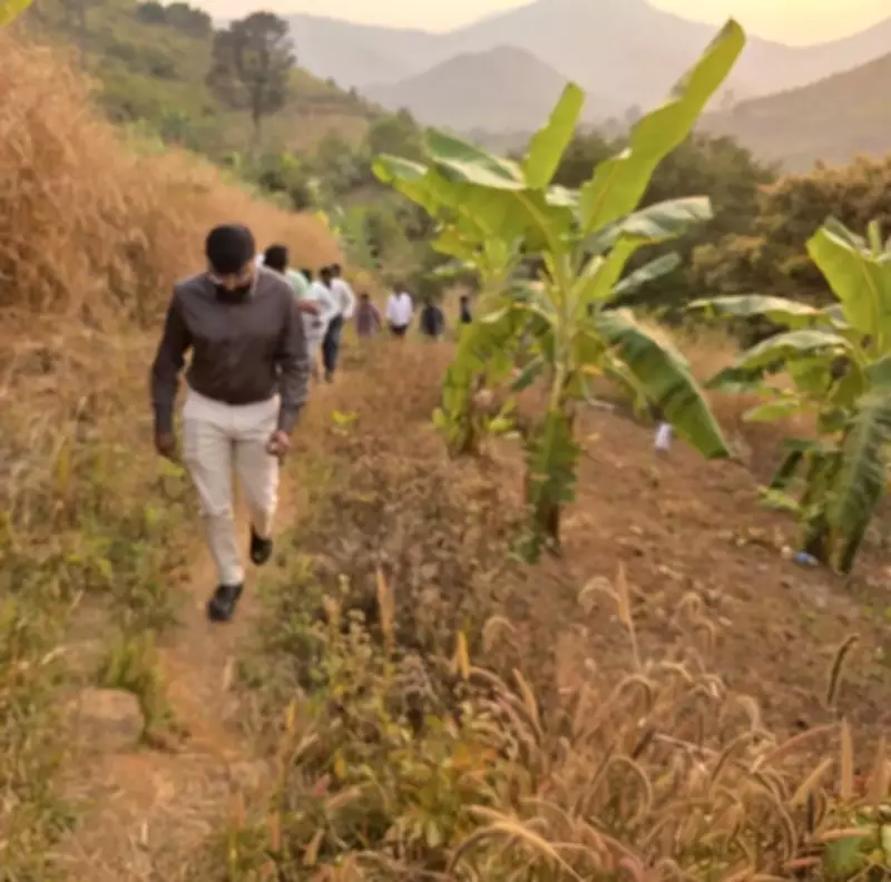 Koraput Collector Treks 3km to Review Development in Disputed Kotia Border Region