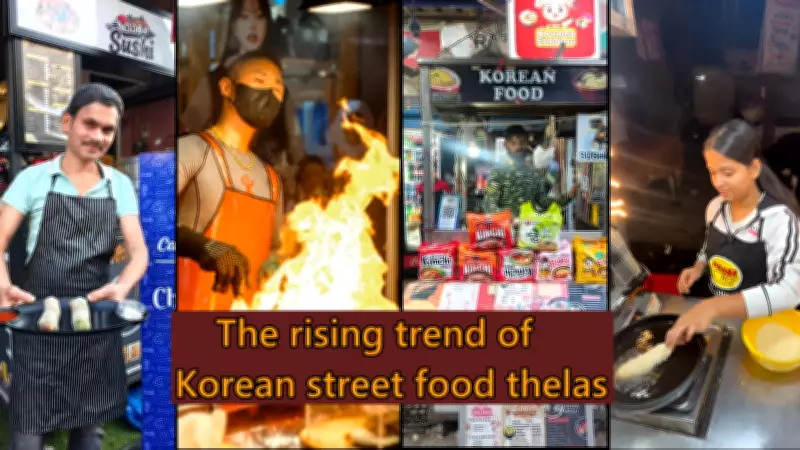 Korean Street Food Thelas: The New Craze Sweeping Indian Cities