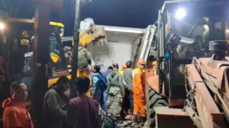 Kota Building Collapse Kills Two, Injures Over 10; Rescue Operations Continue