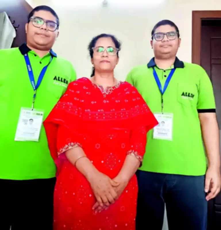 Kota Twins Score Identical 285/300 in JEE Main 2026, Share 99.998 NTA Score