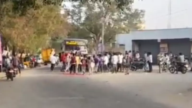 Krishnagiri Police Book Youths for Road Blockage, Attack During Birthday Bash