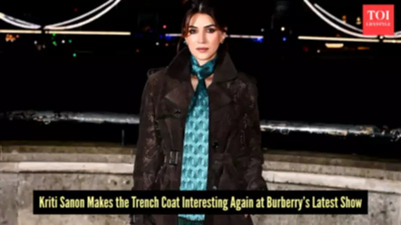 Kriti Sanon Shines at London Fashion Week, Joins Bollywood's Global Style Elite