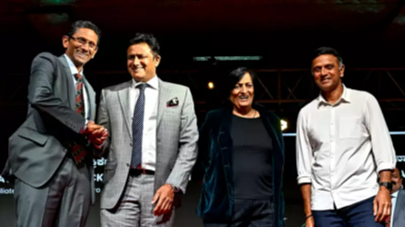 KSCA Honors Kumble and Dravid by Naming Bowling Ends at Chinnaswamy Stadium