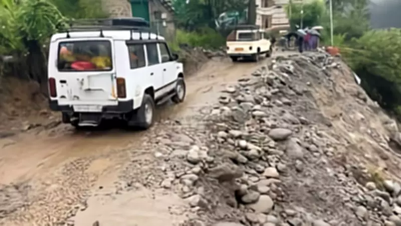 Kullu-Manali Left Bank Road Remains in Disrepair 7 Months After Damage