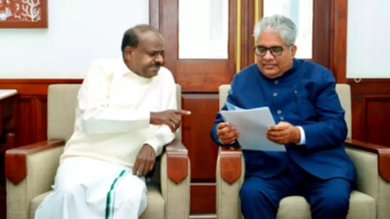 Kumaraswamy Meets Bhupender Yadav, Seeks Priority Action on Karnataka Man-Wildlife Conflict