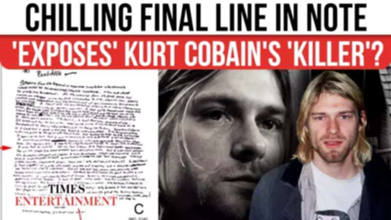 Kurt Cobain Death Mystery Reignites: New Forensic Report Questions Suicide Note & Autopsy