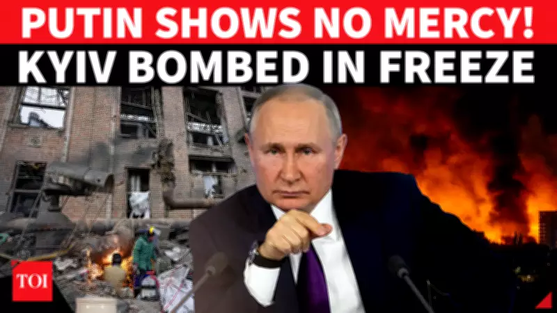 Kyiv Rocked by Russian Drone Strikes: Explosions Reported Across Ukrainian Capital