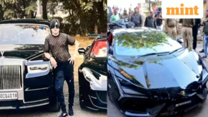 Lamborghini Crash in Kanpur: Tobacco Tycoon's Son Shivam Mishra Accused