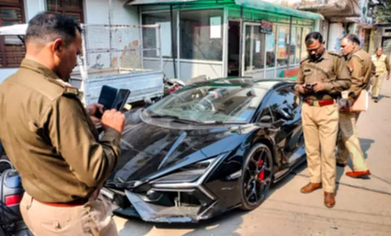 Lamborghini Seized in Kanpur Crash Released After Rs 8.3 Crore Bond