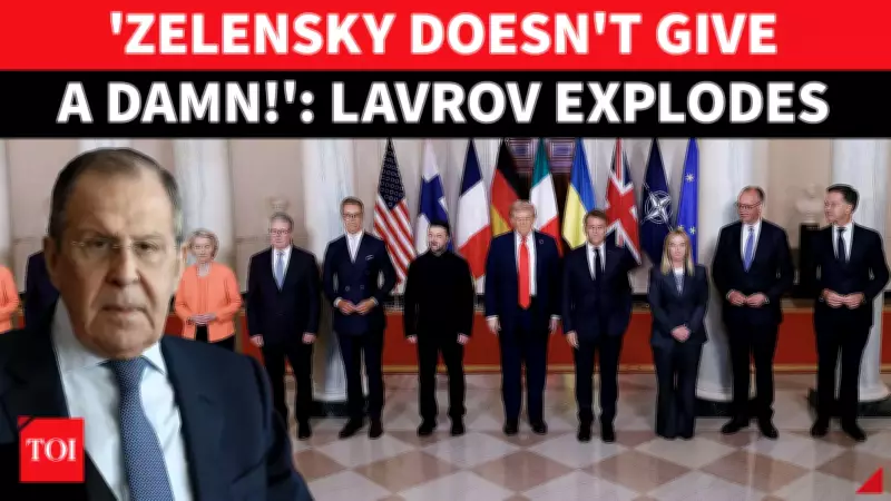 Lavrov Accuses West of Sabotaging Trump-Putin Peace Deal, Slams Zelensky and NATO