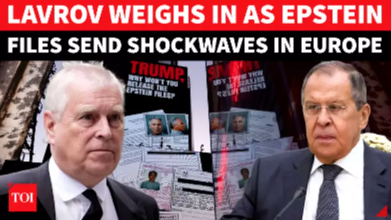 Lavrov Condemns West as 'Pure Satanism' Over Epstein Document Revelations