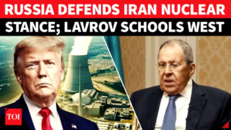 Lavrov: Iran Committed to Peaceful Nuclear Energy Under IAEA Oversight