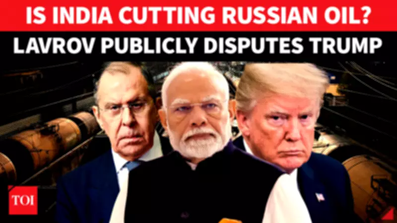 Lavrov Rejects Trump's Claim on India-Russia Oil Deal, Questions Modi's Silence