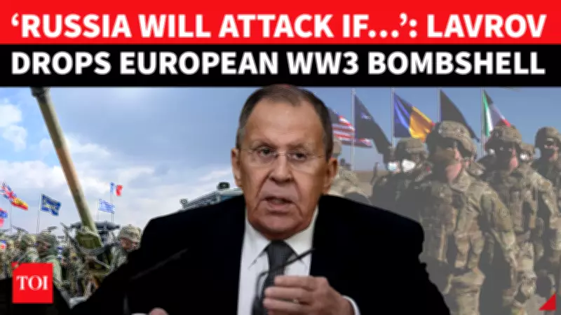 Lavrov Warns EU: Any Strike on Russia Will Trigger Full Military Response