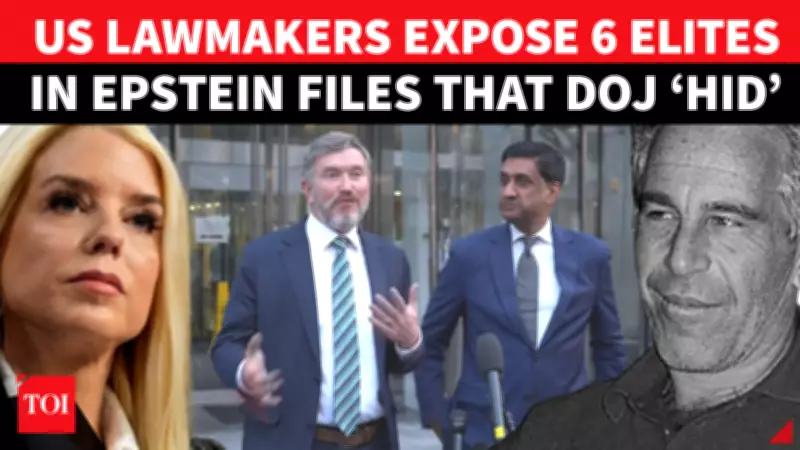 Lawmakers Expose DOJ's Epstein Files Secrecy: Six Co-conspirators Identified