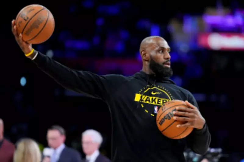 LeBron James Ruled Out vs Spurs Due to Foot Arthritis, Ending All-NBA Streak