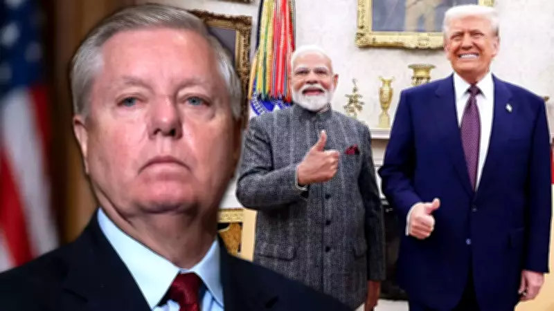 Lindsey Graham's 500% Tariff Threat Fades as India Secures 18% Duty Cut in Trade Deal