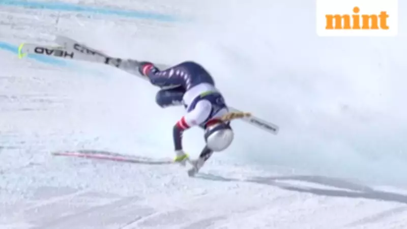Lindsey Vonn's Olympic Dream Ends in 13-Second Crash After ACL Tear