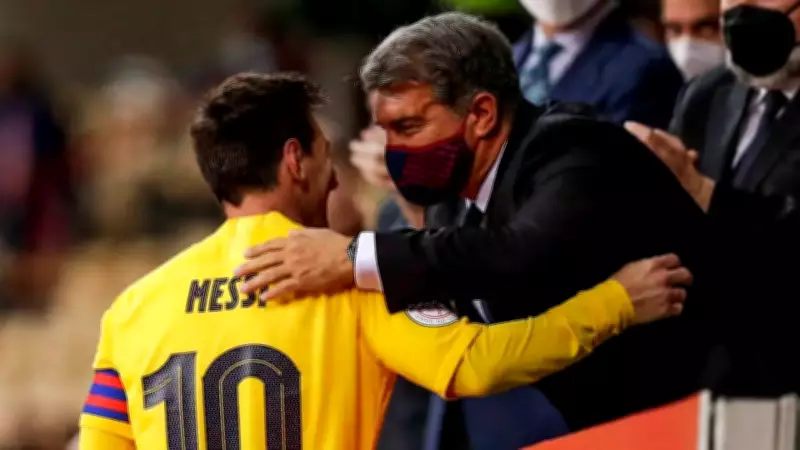 Lionel Messi and Barcelona: Laporta Admits Strained Relationship Persists