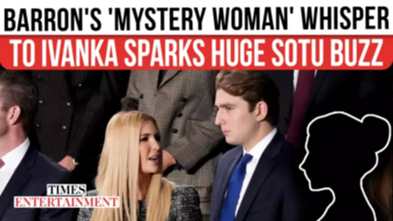 Lip Reader Decodes Barron Trump's Whisper to Ivanka at State of the Union