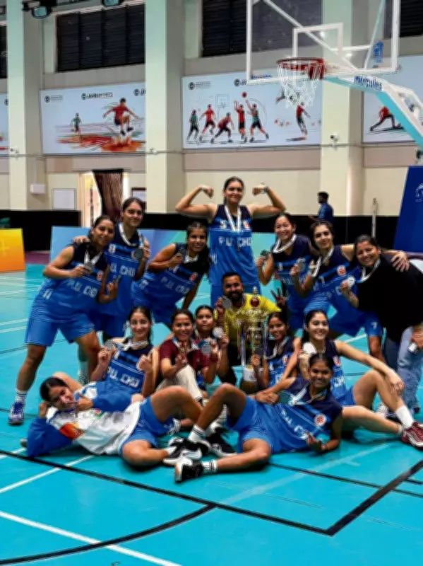 Local Basketball Stars Lead Panjab University to Silver at National Tournament