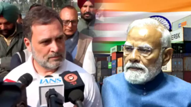 Lok Sabha Erupts as Rahul Gandhi Accuses PM Modi of Trump Pressure on Trade Deal