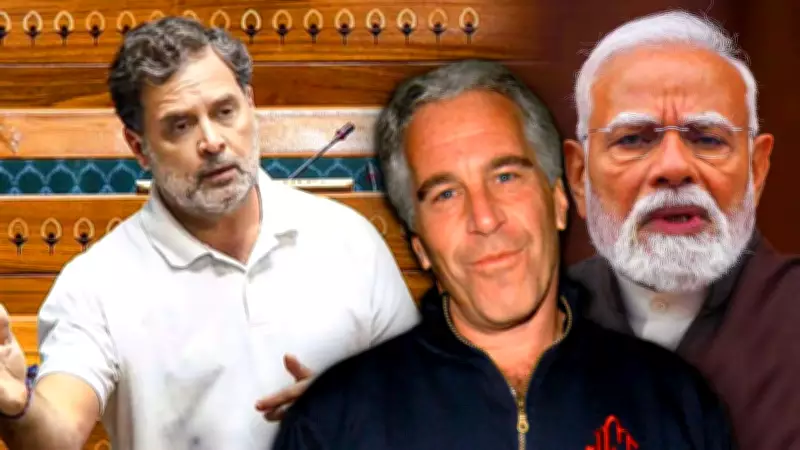 Lok Sabha Erupts as Rahul Gandhi Cites Epstein Files, Adani Case in Fiery Attack on PM Modi