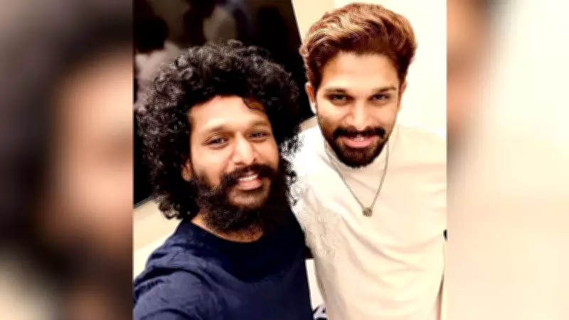 Lokesh Kanagaraj and Allu Arjun's Viral Selfie Celebrates 'AA23' Theme Success